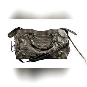 ❌️SOLD❌️Balenciaga City Shoulder Handbag Two-way Black